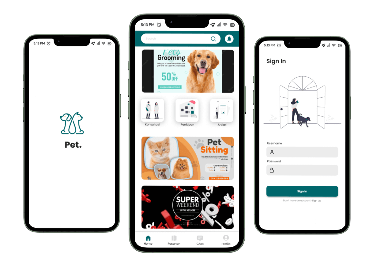 Pet-App UI Design